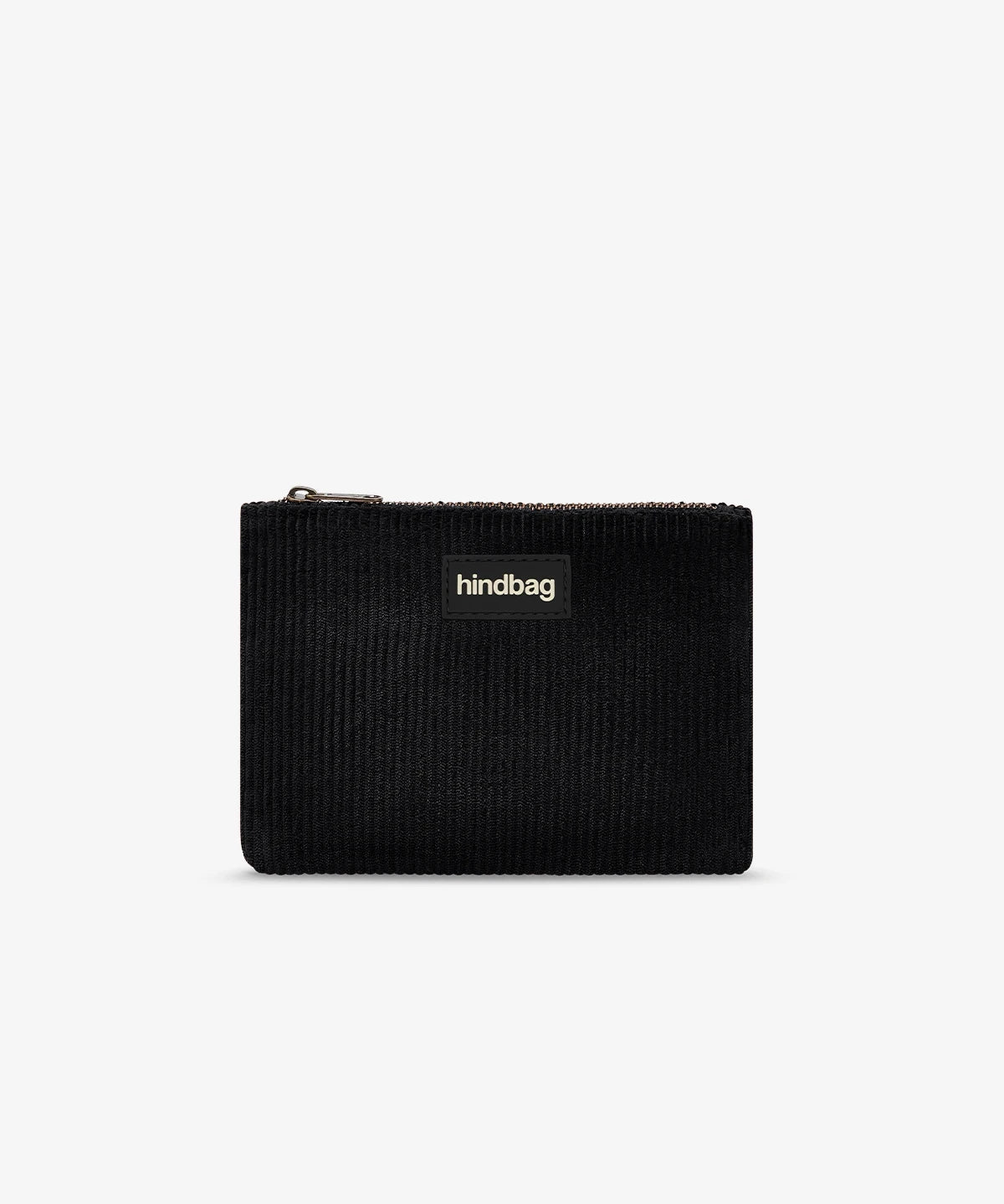 Hindbag - LOU Etuis/Mäppchen • Cord Schwarz - ROSA ECK
