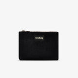 Hindbag - LOU Etuis/Mäppchen • Cord Schwarz - ROSA ECK