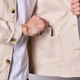 Hindbag - MARCEL Jacke (Unisex) • Naturweiß - ROSA ECK