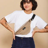 Hindbag - OLIVIA Bauchtasche | Beige Leinen - Bauchtasche - ROSA ECK Concept Store