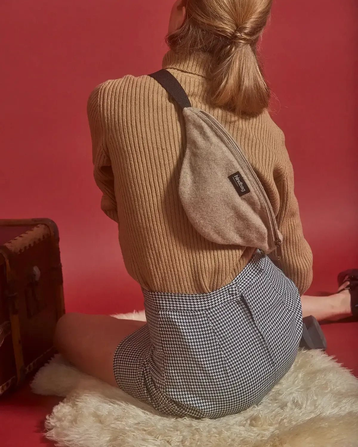 Hindbag - OLIVIA Bauchtasche | Beige Leinen - Bauchtasche - ROSA ECK Concept Store