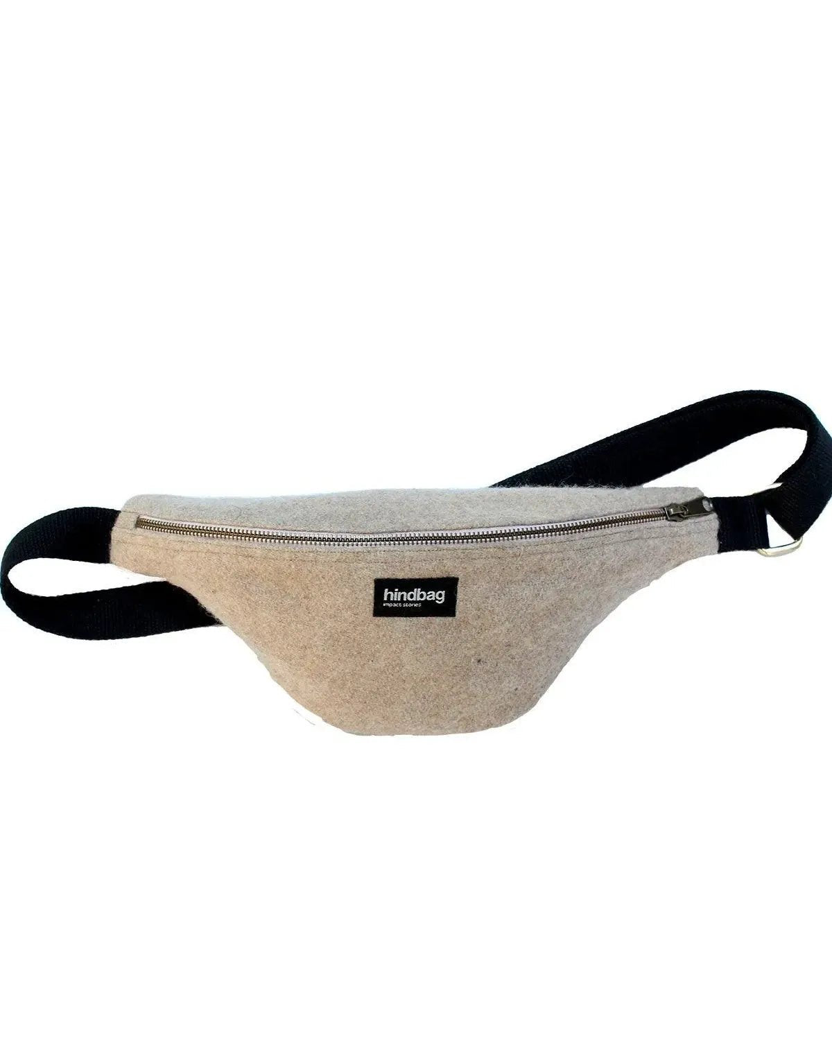 Hindbag - OLIVIA Bauchtasche | Beige Leinen - Bauchtasche - ROSA ECK Concept Store