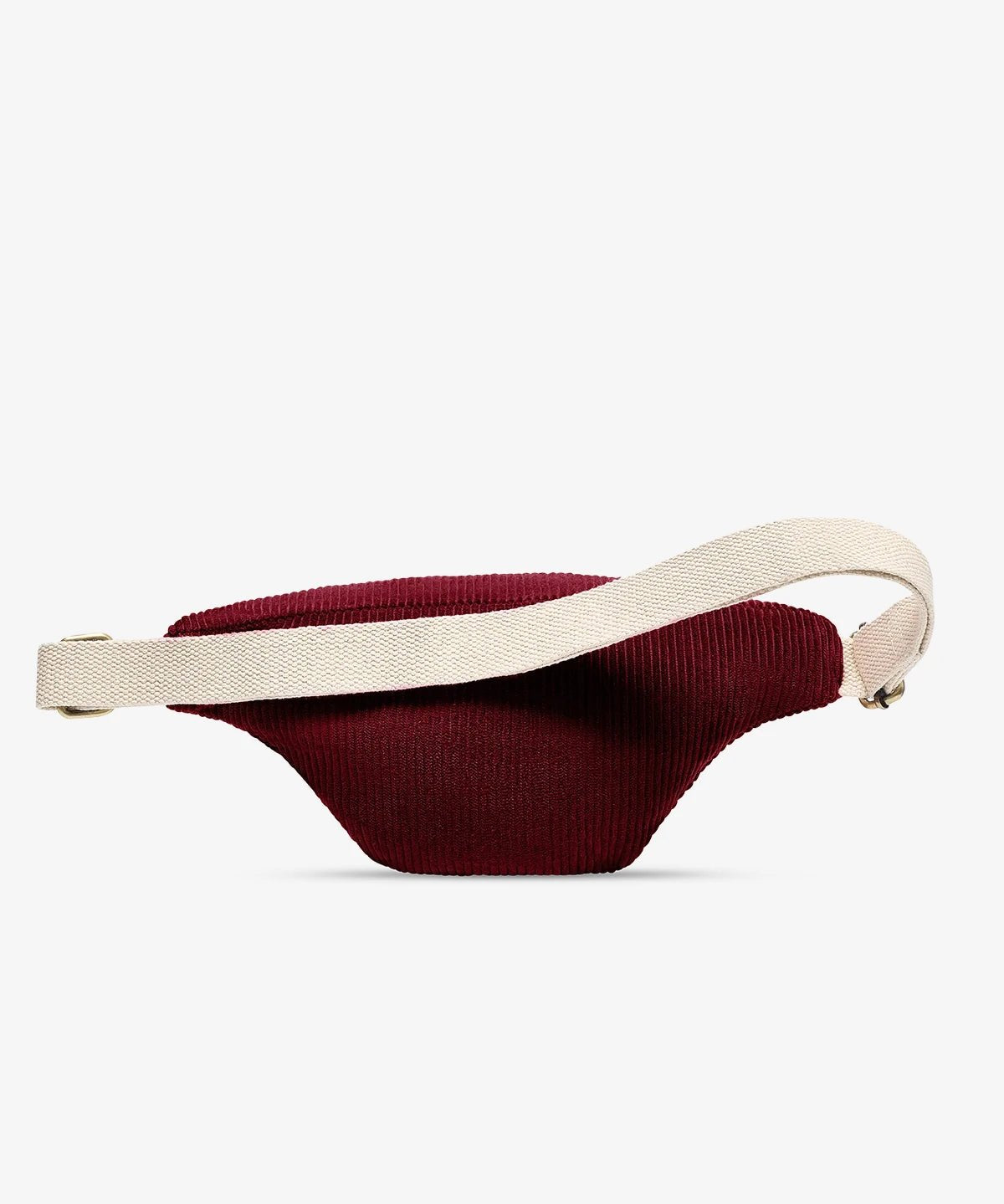 Hindbag - OLIVIA Bauchtasche • Cord Bordeauxrot - ROSA ECK