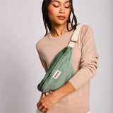 Hindbag - OLIVIA Bauchtasche • Cord Mintgrün - Bauchtasche - ROSA ECK