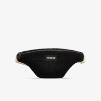 Hindbag - OLIVIA Bauchtasche • Cord Schwarz - ROSA ECK