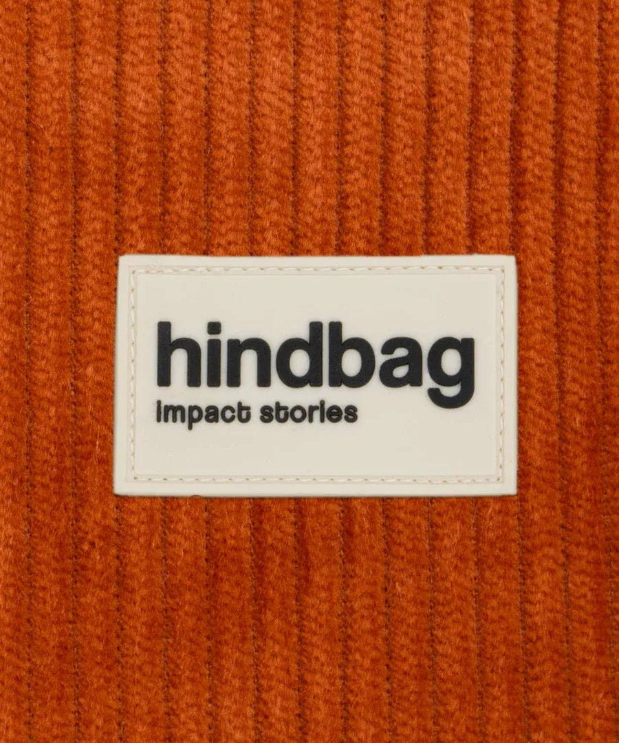 Hindbag - OLIVIA Bauchtasche • Cord Ziegelrot - Bauchtasche - ROSA ECK