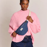 OLIVIA Bauchtasche • Denim Dunkelblau