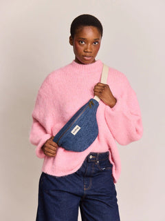 Hindbag - OLIVIA Bauchtasche • Denim Dunkelblau - ROSA ECK