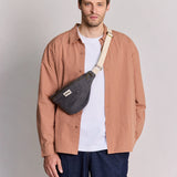 OLIVIA Bauchtasche • Denim Dunkelgrau