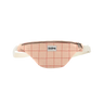 Hindbag - OLIVIA Bauchtasche • Karo Rosé / Rot - Bauchtasche - ROSA ECK