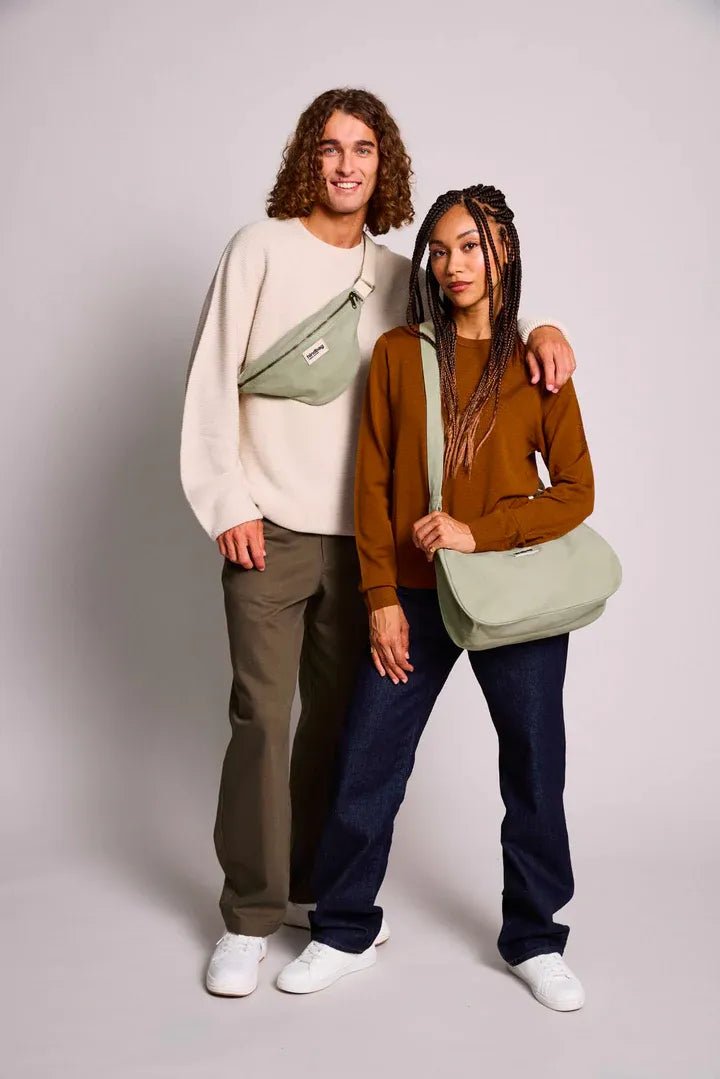 Hindbag - OLIVIA Bauchtasche • Lehmgrün - Bauchtasche - ROSA ECK