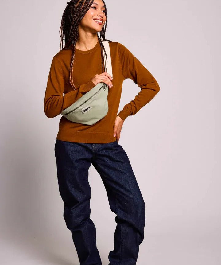 Hindbag - OLIVIA Bauchtasche • Lehmgrün - Bauchtasche - ROSA ECK