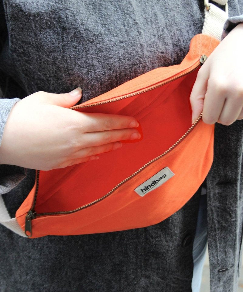 Hindbag - OLIVIA Bauchtasche Orange - ROSA ECK - Holi orange, ,