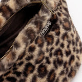 Hindbag - OLIVIA Bauchtasche • Teddy Leopard - Bauchtasche - ROSA ECK