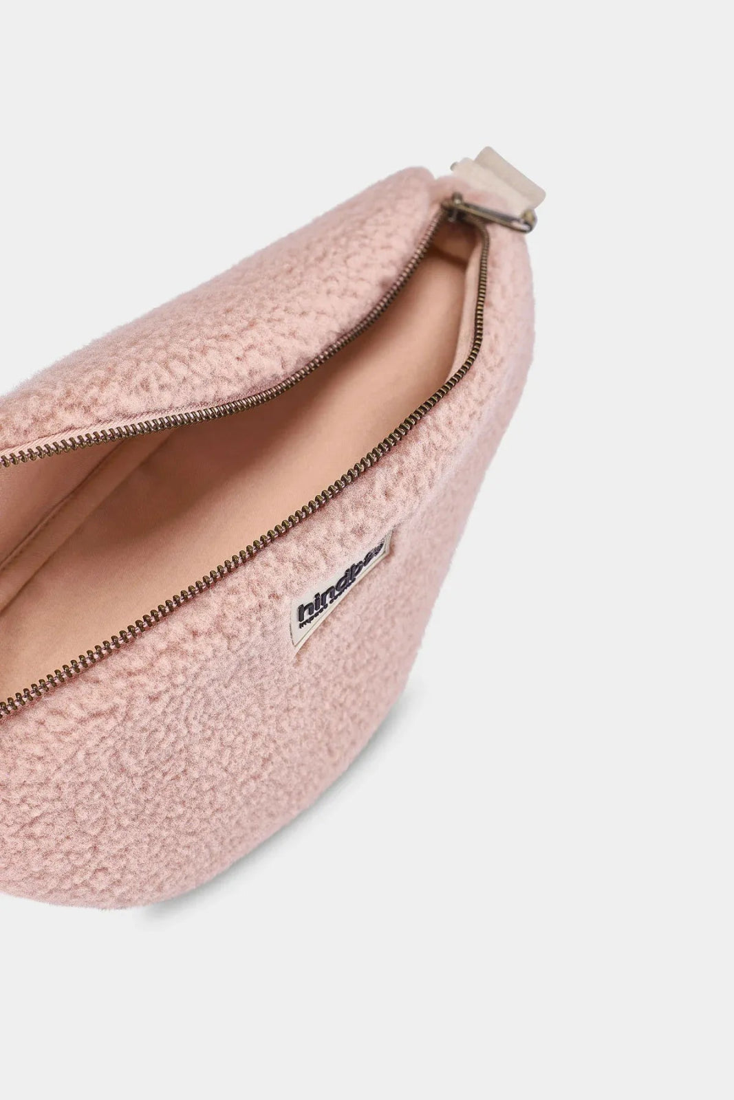 Hindbag - OLIVIA Bauchtasche • Teddy Rosa - Bauchtasche - ROSA ECK