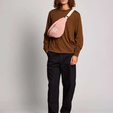 Hindbag - OLIVIA Bauchtasche • Teddy Rosa - Bauchtasche - ROSA ECK