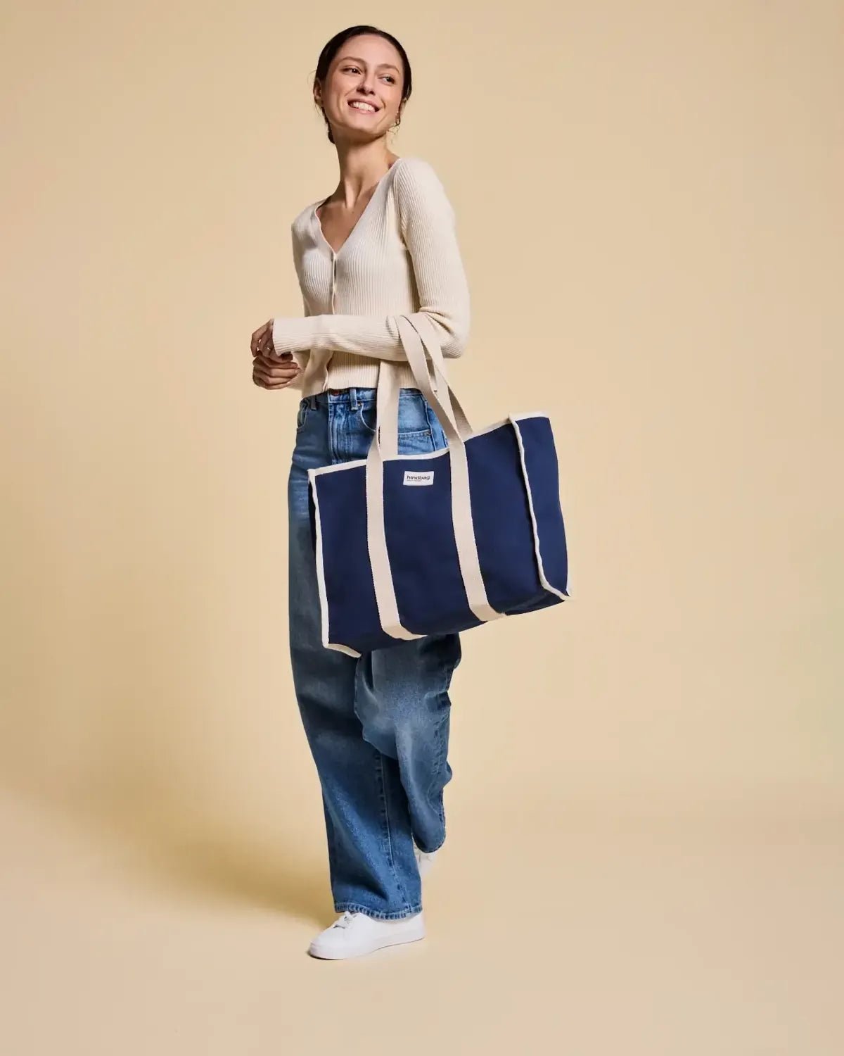 Hindbag - OSCAR Tragetasche | Marineblau - Tasche - ROSA ECK Concept Store