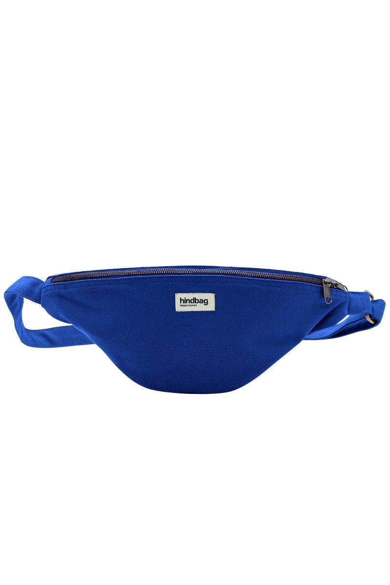 Hindbag - SASHA Bauchtasche Blau - ROSA ECK