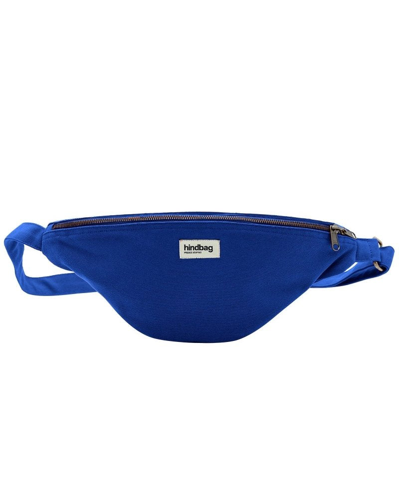 Hindbag - SASHA Bauchtasche Blau - ROSA ECK