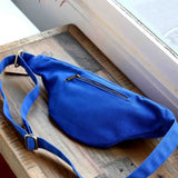 Hindbag - SASHA Bauchtasche Blau - ROSA ECK - Blau, Bleu électrique,