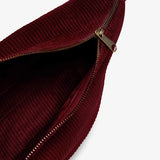 SASHA Bauchtasche • Cord Bordeauxrot