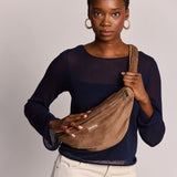 SASHA Bauchtasche • Cord Macchiato