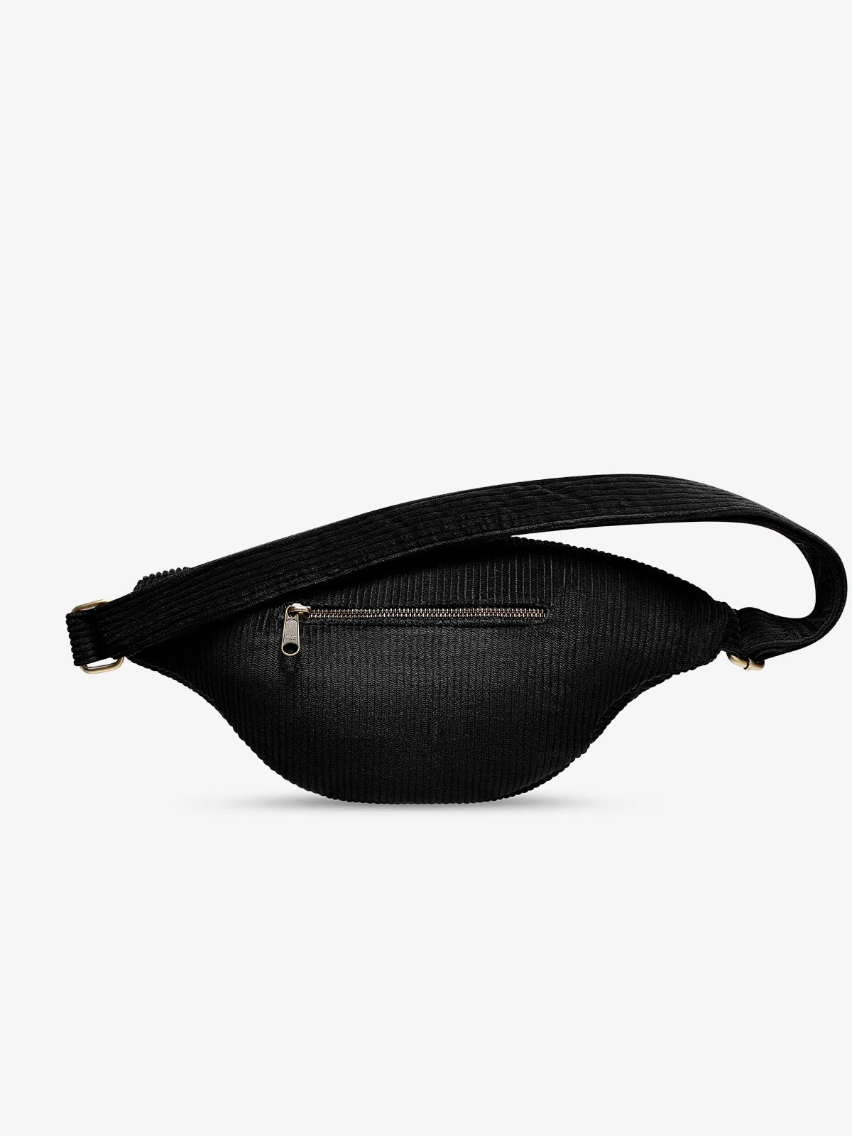 SASHA Bauchtasche • Cord Schwarz