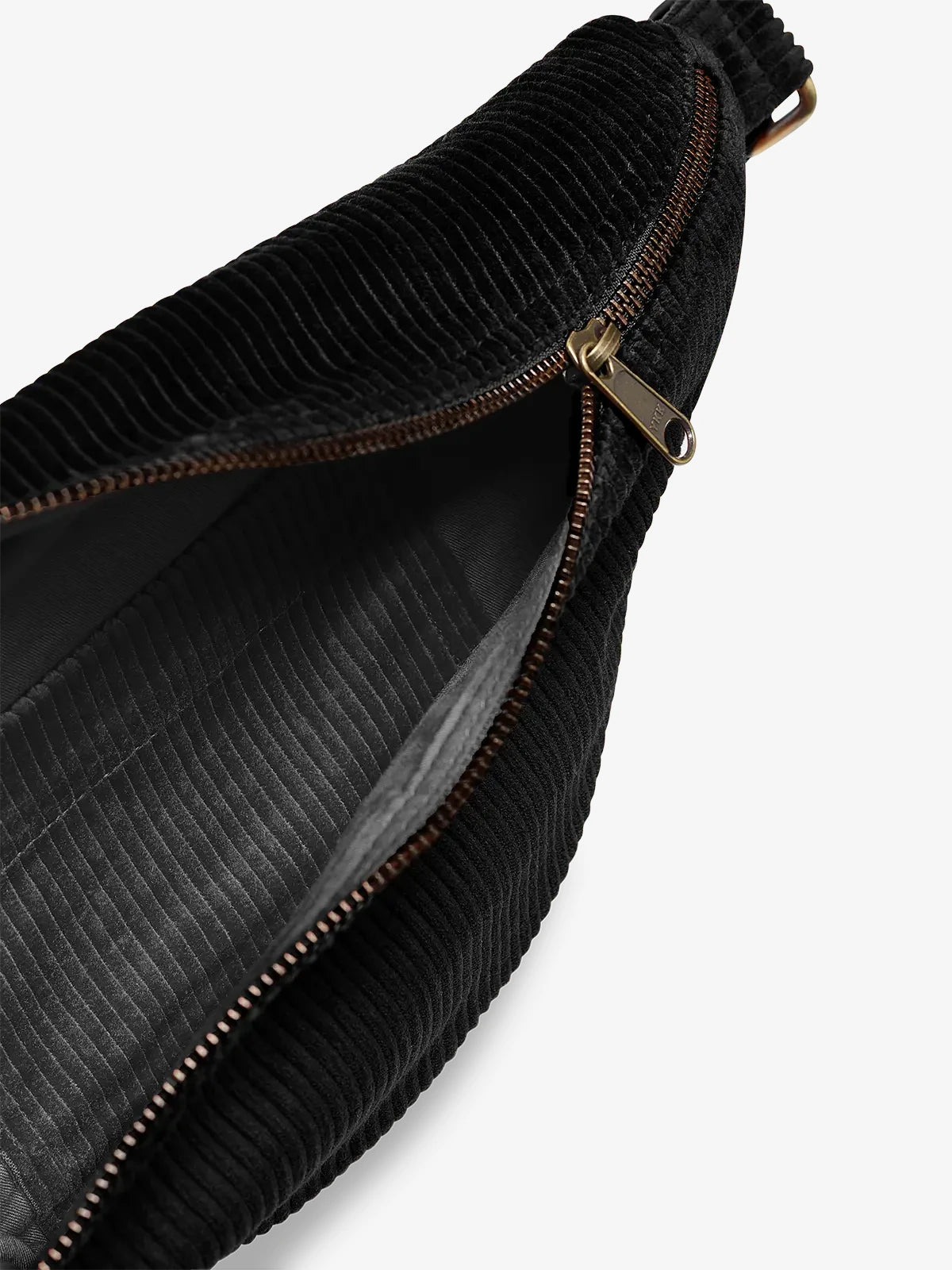 SASHA Bauchtasche • Cord Schwarz