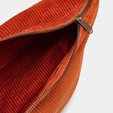 Hindbag - SASHA Bauchtasche • Cord Ziegelrot - Bauchtasche - ROSA ECK