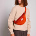 Hindbag - SASHA Bauchtasche • Cord Ziegelrot - Bauchtasche - ROSA ECK