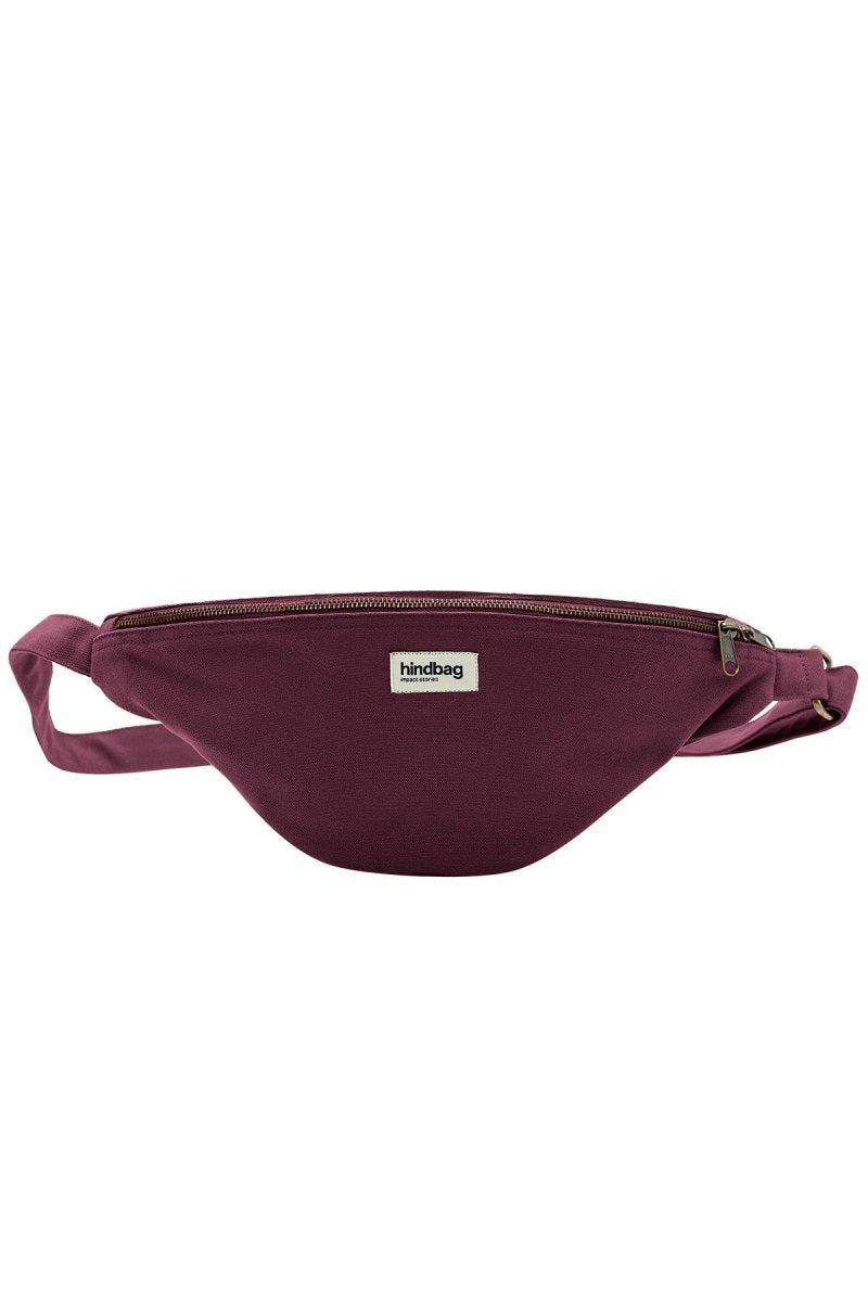 Hindbag - SASHA Bauchtasche Pflaume - ROSA ECK - Prune, ,