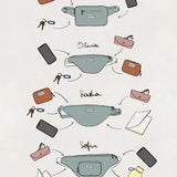 Hindbag - SASHA Bauchtasche | Schwarz - Bauchtasche - ROSA ECK Concept Store