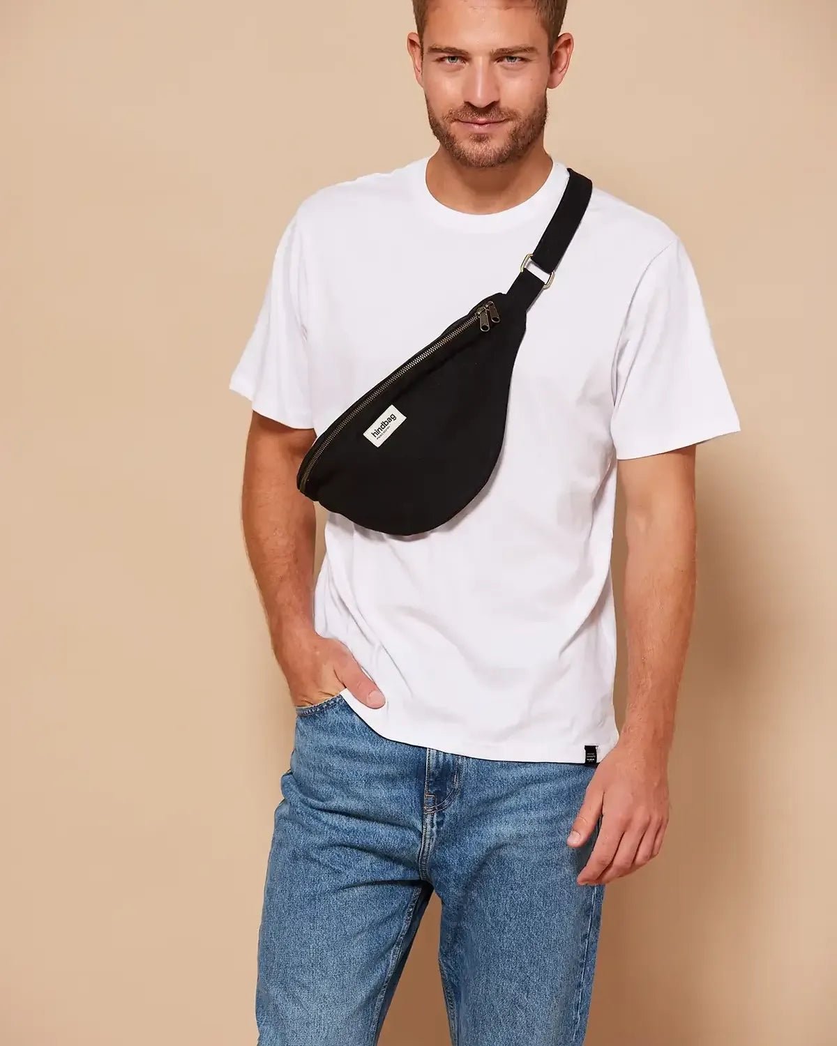 Hindbag - SASHA Bauchtasche | Schwarz - Bauchtasche - ROSA ECK Concept Store