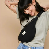 Hindbag - SASHA Bauchtasche | Schwarz - Bauchtasche - ROSA ECK Concept Store