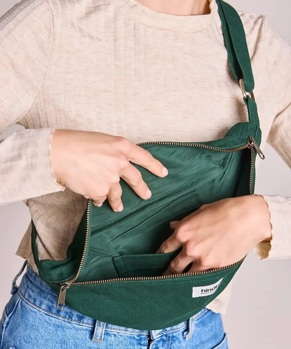 Hindbag - SASHA Bauchtasche | Tannengrün - Bauchtasche - ROSA ECK Concept Store