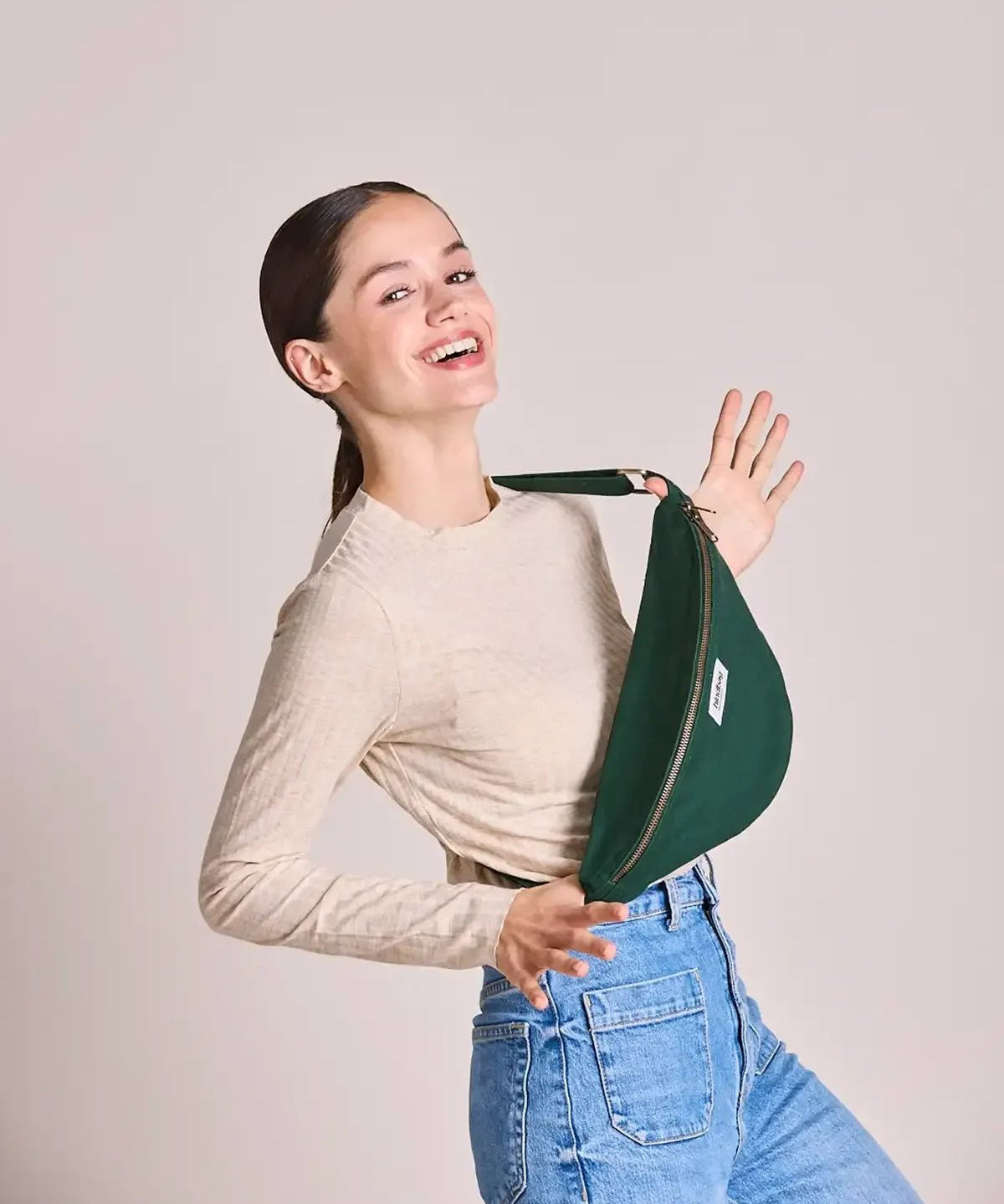 Hindbag - SASHA Bauchtasche | Tannengrün - Bauchtasche - ROSA ECK Concept Store