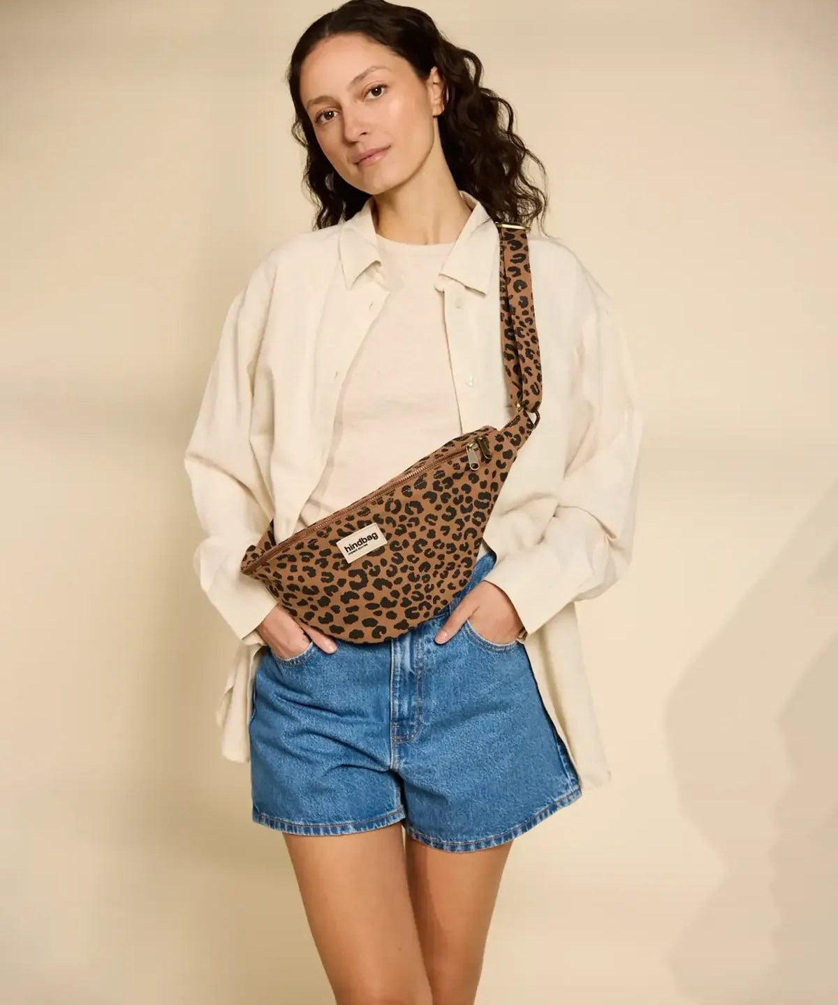 Hindbag - SASHA Bauchtasche | Zimt Leopard - Bauchtasche - ROSA ECK Concept Store