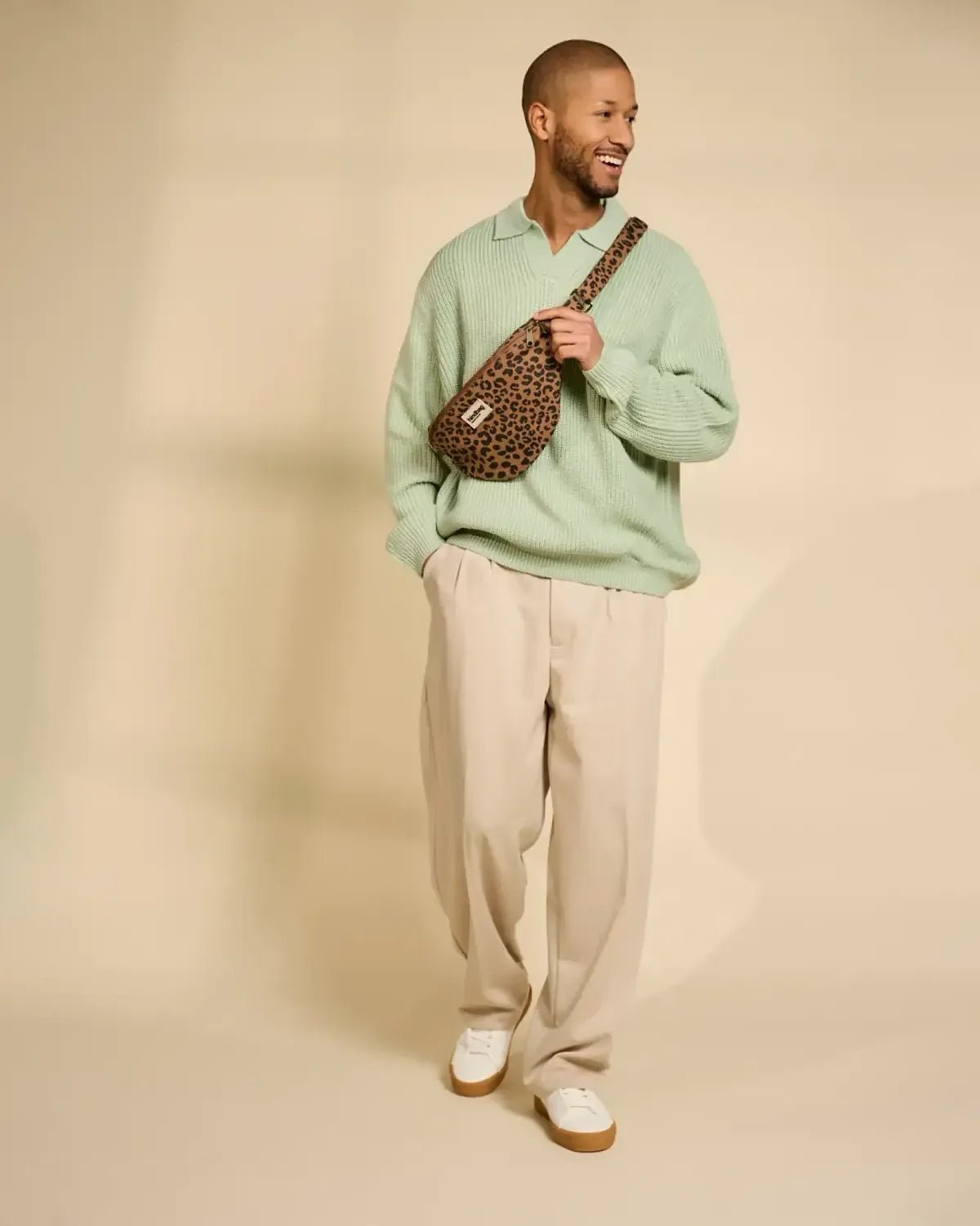 Hindbag - SASHA Bauchtasche | Zimt Leopard - Bauchtasche - ROSA ECK Concept Store