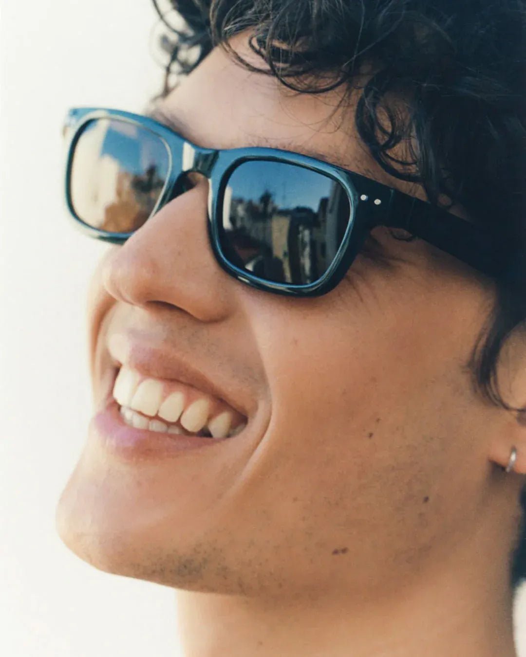 IZIPIZI - BAY Sonnenbrille • Black Olive - ROSA ECK