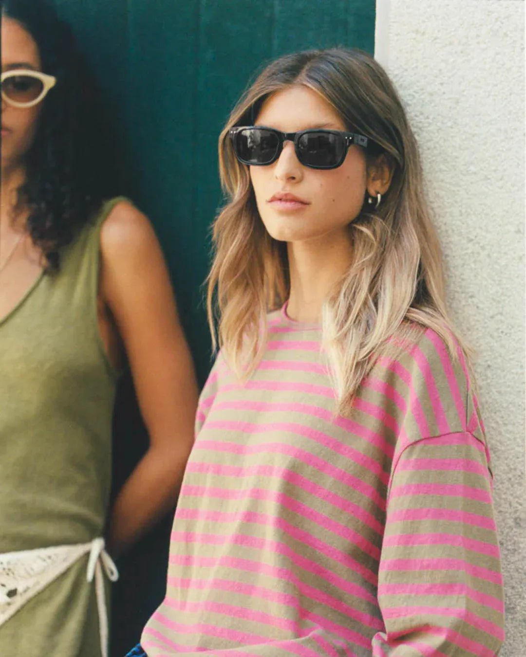 IZIPIZI - BAY Sonnenbrille • Black Olive - ROSA ECK