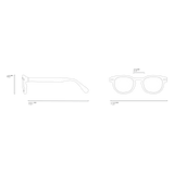 IZIPIZI - C SUN Sonnenbrille • Pink - Sonnenbrille - ROSA ECK Concept Store