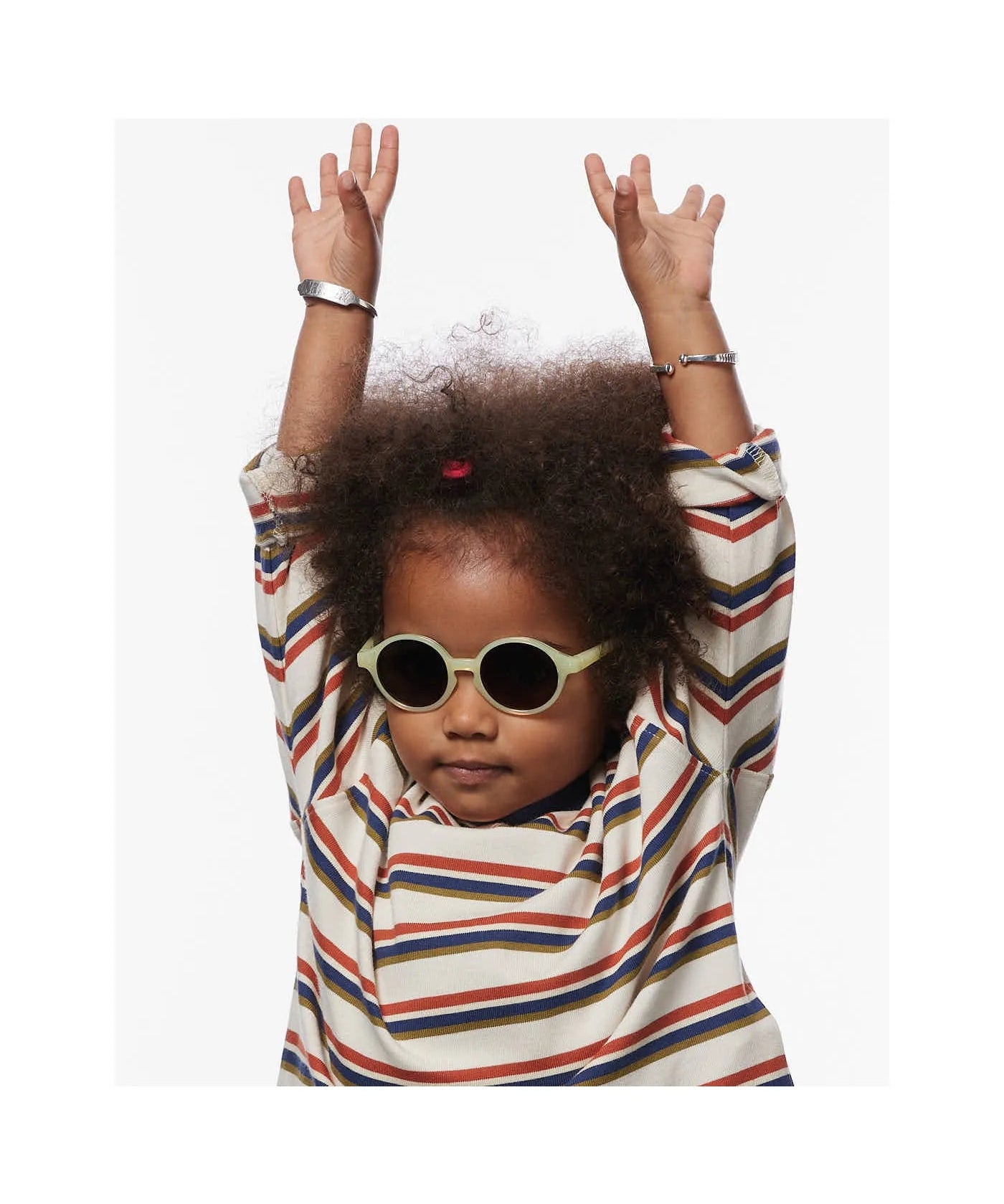 IZIPIZI - d BABY Kinder - Sonnenbrille (0–3 Jahre) • Vanilla - ROSA ECK