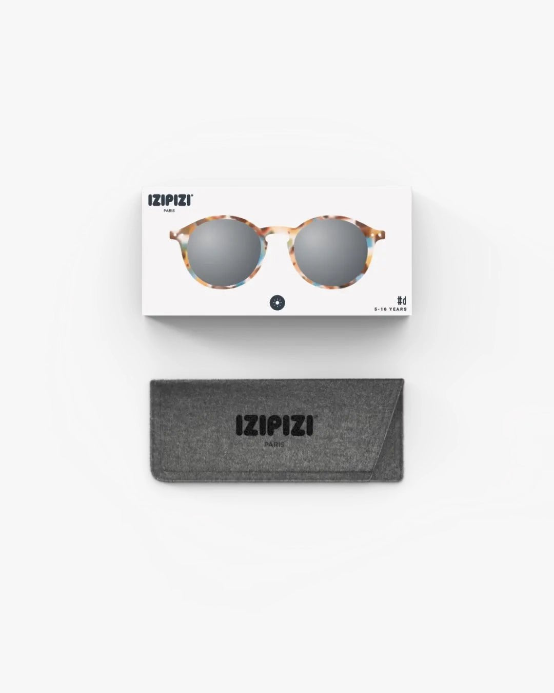 IZIPIZI - d JUNIOR SUN Kinder - Sonnenbrille • Blue Tortoise - Sonnenbrille - ROSA ECK