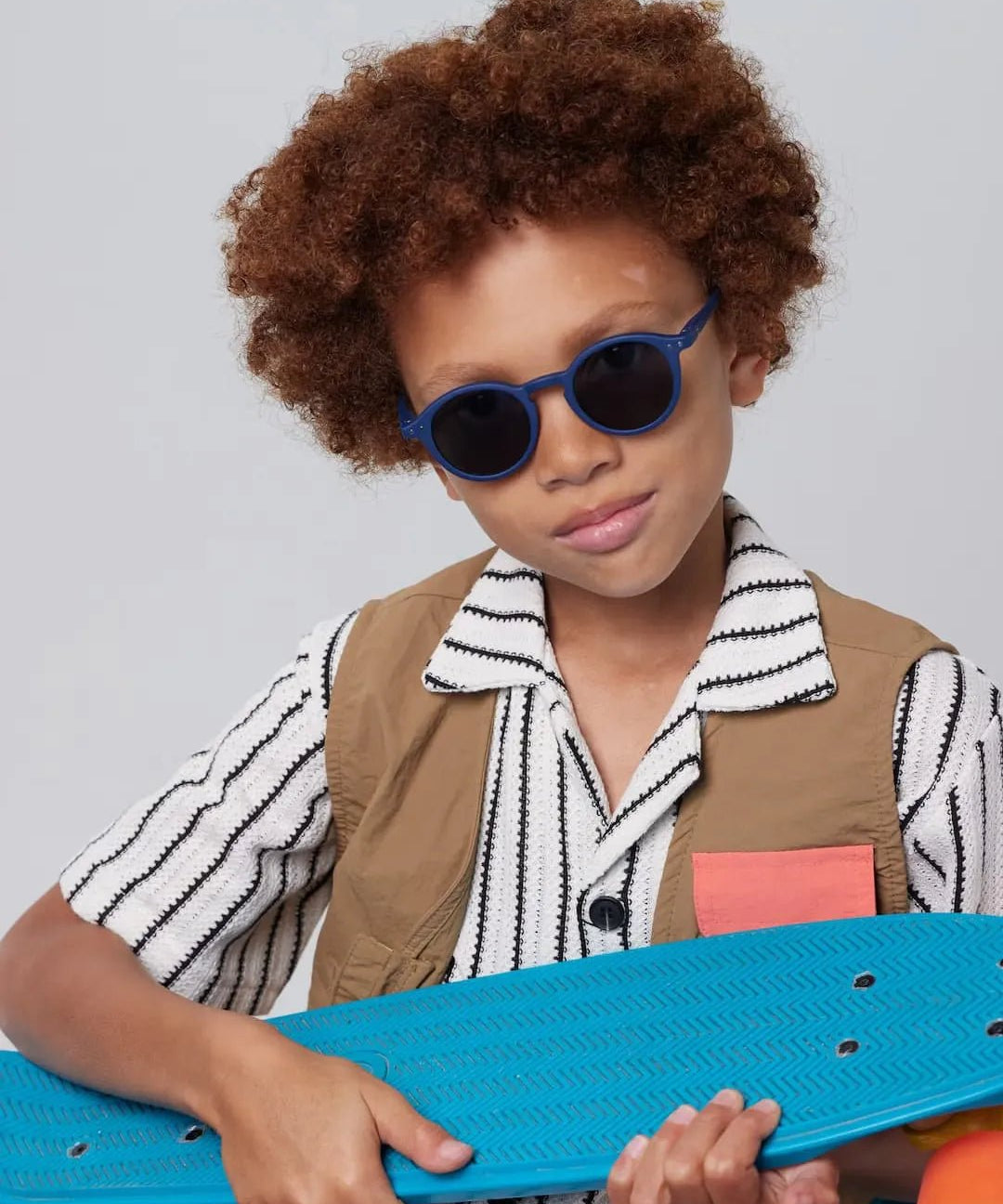 IZIPIZI - d JUNIOR SUN Kinder - Sonnenbrille • Navy Blue - Sonnenbrille - ROSA ECK