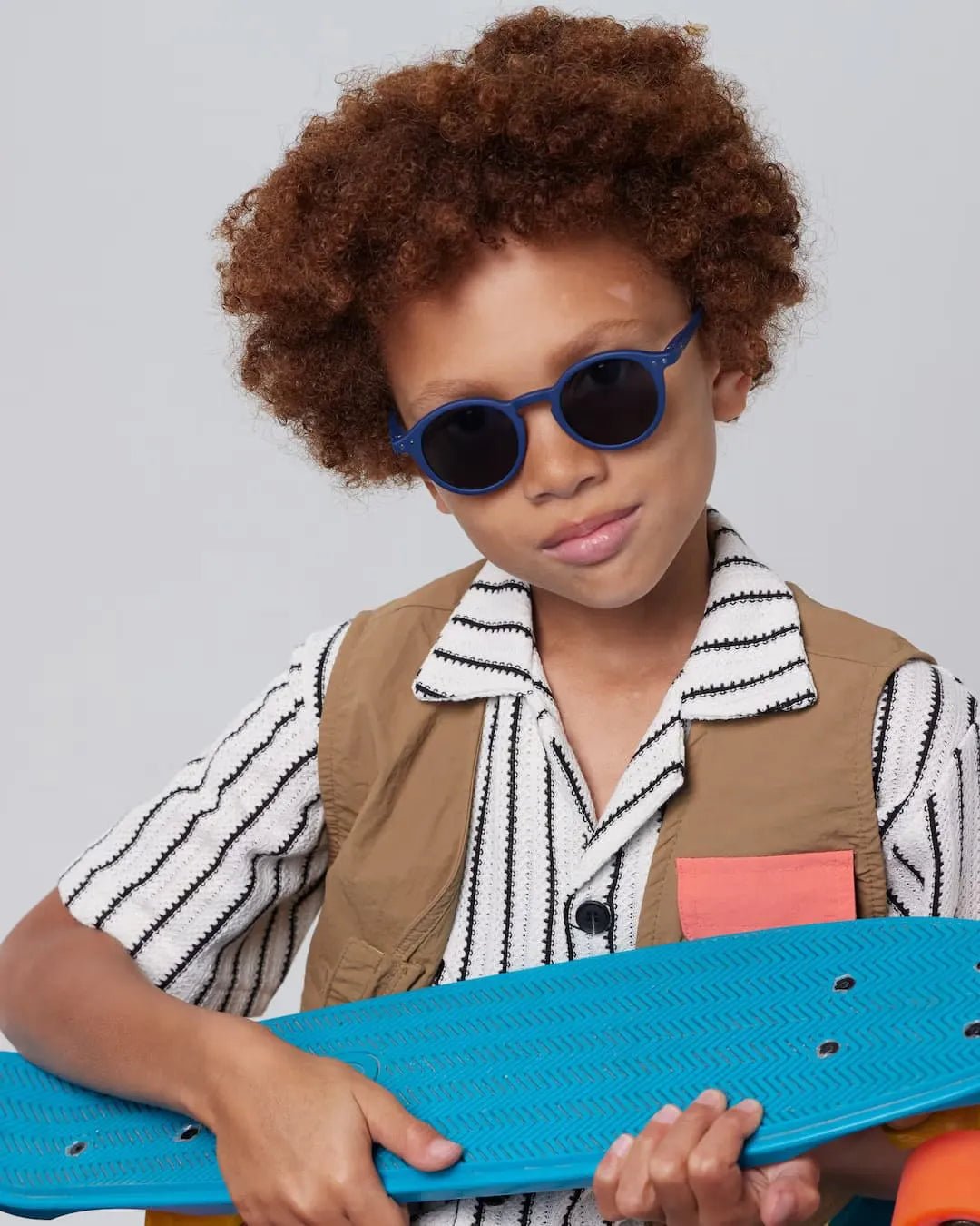 IZIPIZI - d JUNIOR SUN Kinder - Sonnenbrille • Navy Blue - Sonnenbrille - ROSA ECK