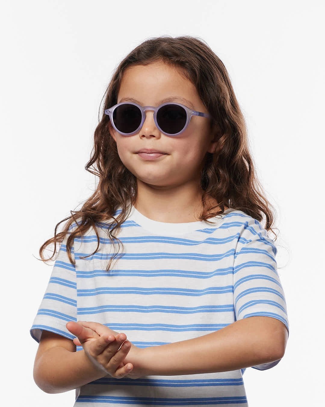 IZIPIZI - d KIDS Kinder-Sonnenbrille (3–5 Jahre) • Lavender - ROSA ECK