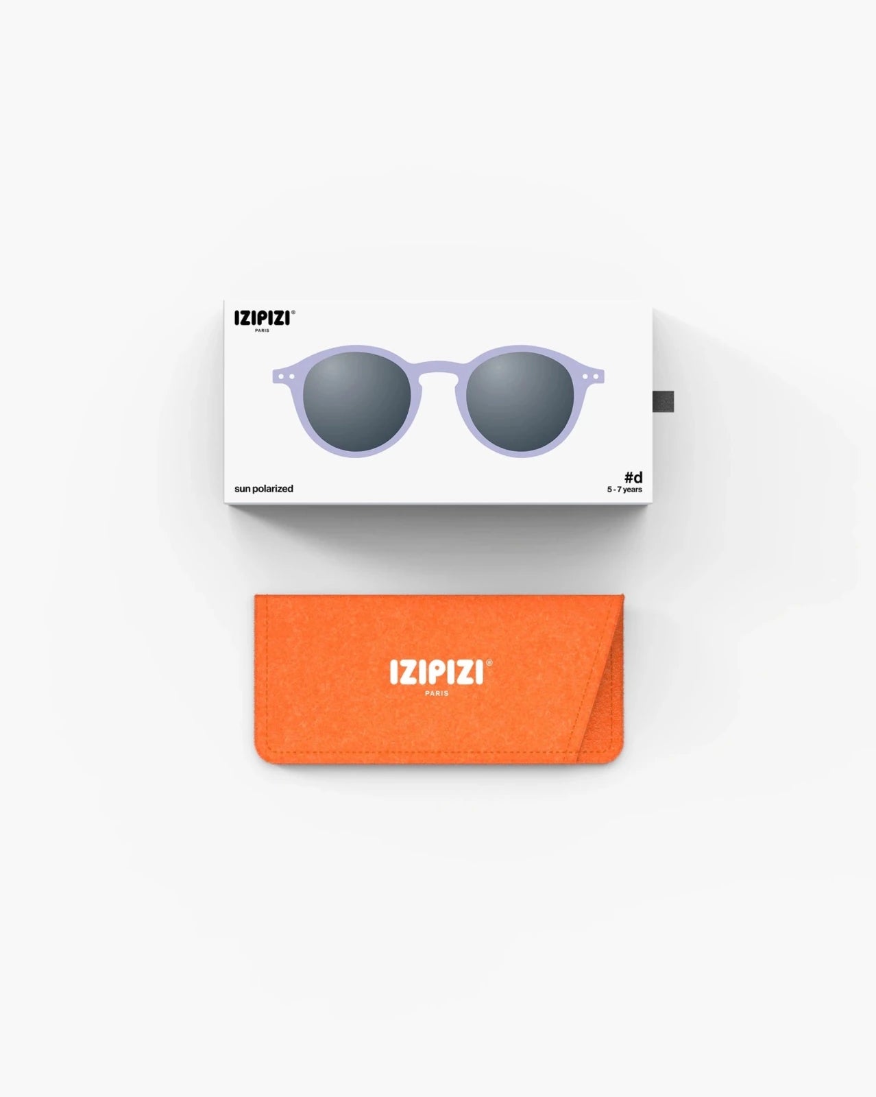 IZIPIZI - d KIDS Kinder-Sonnenbrille (3–5 Jahre) • Lavender - ROSA ECK