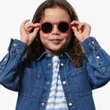 IZIPIZI - d KIDS Kinder - Sonnenbrille (5 - 7 Jahre) • Cranberry - ROSA ECK