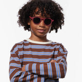 IZIPIZI - d KIDS Kinder - Sonnenbrille (5 - 7 Jahre) • Cranberry - ROSA ECK