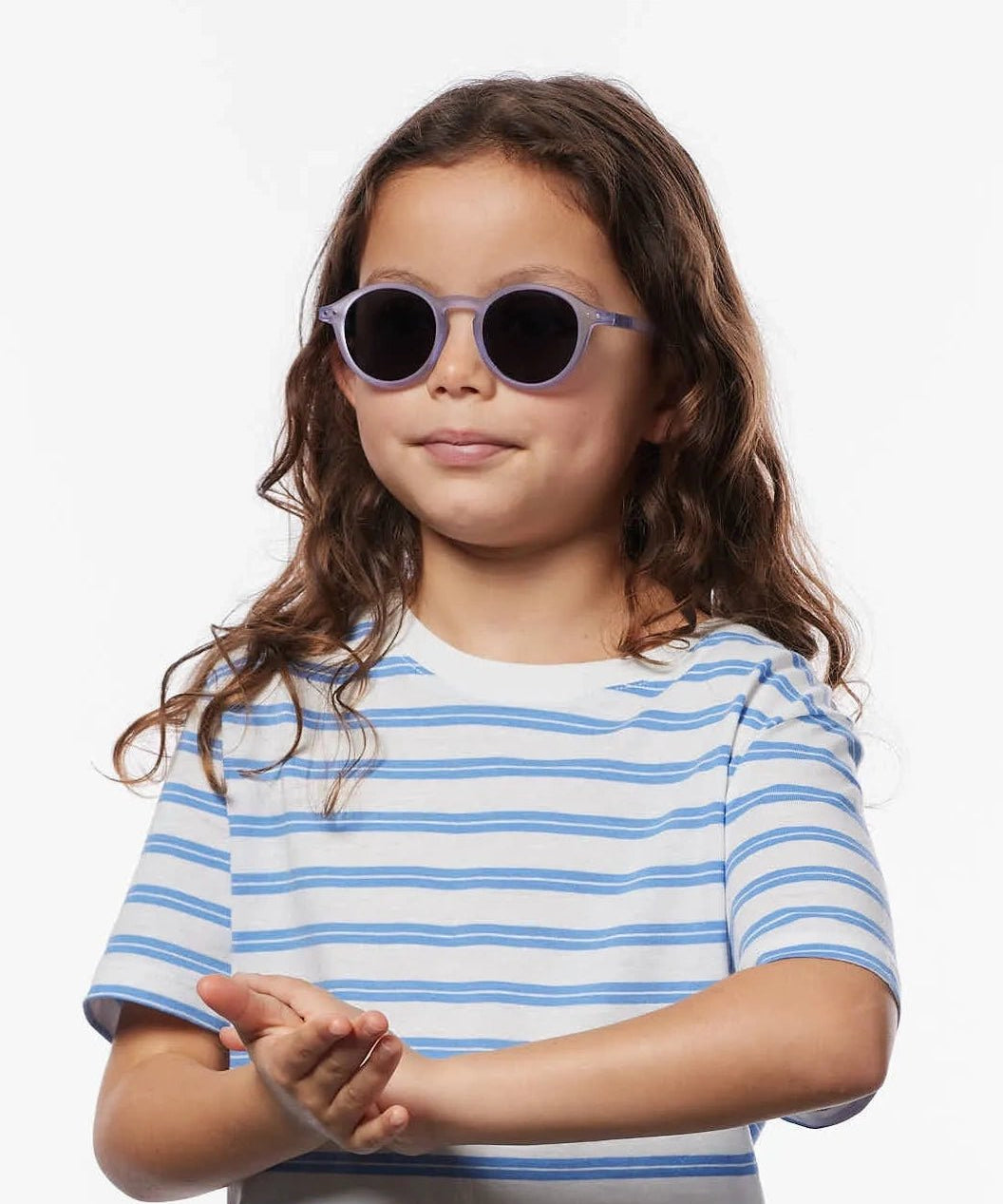 IZIPIZI - d KIDS Kinder - Sonnenbrille (5 - 7 Jahre) • Lavender - ROSA ECK